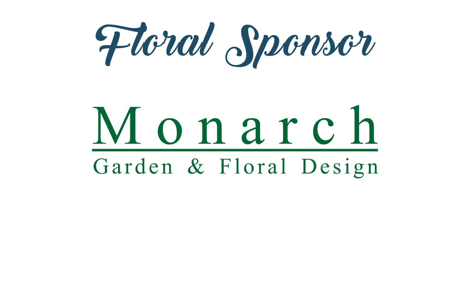 Floral Sponsor