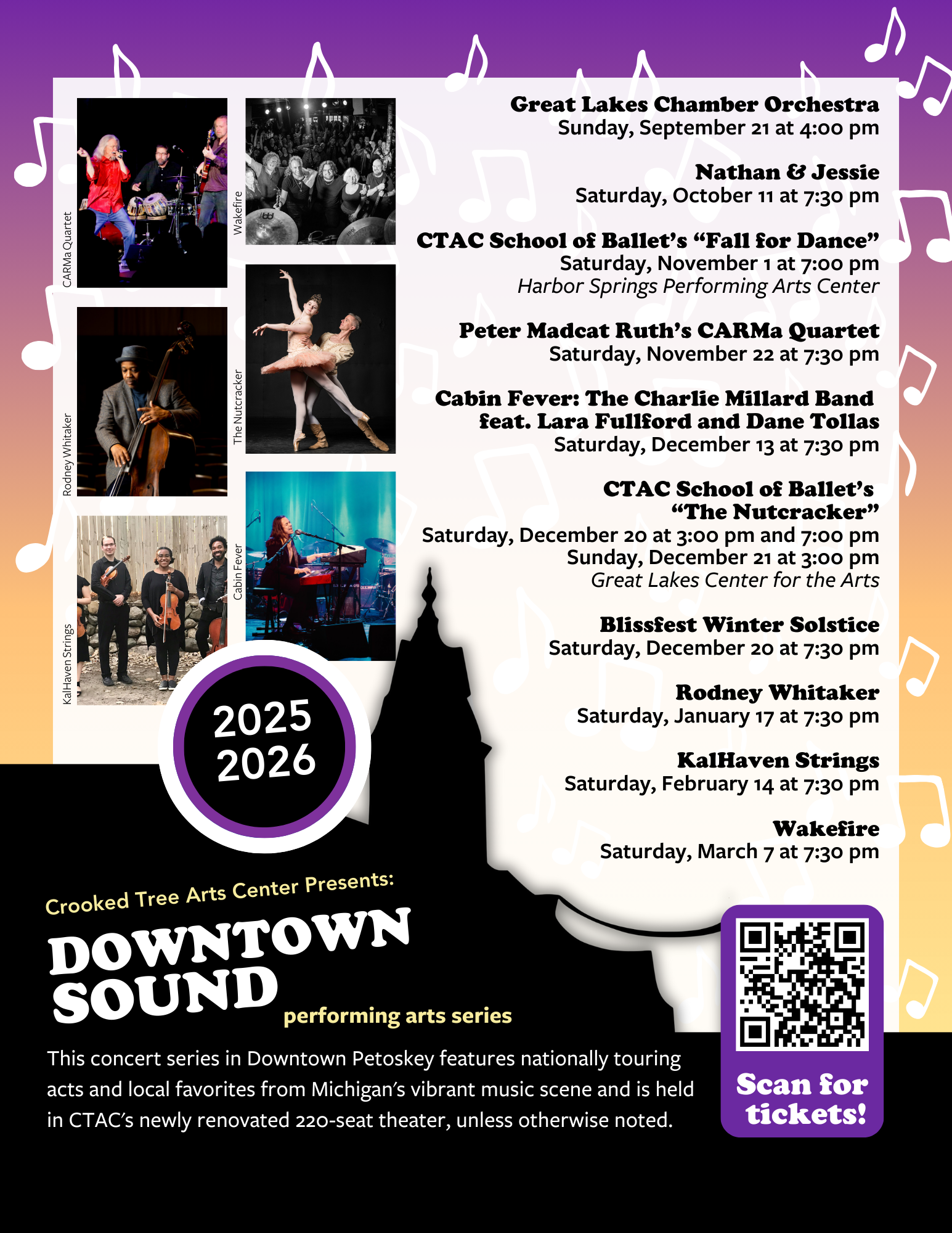 Downtown Sound 25-26 lineup