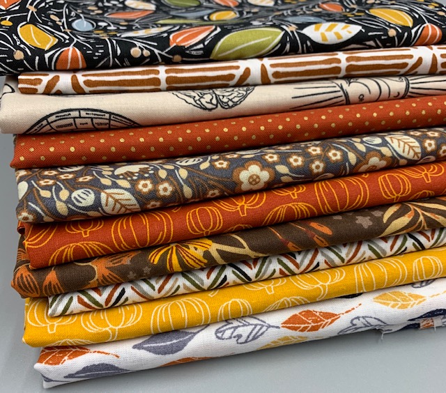 Fall inspired fabric choices
