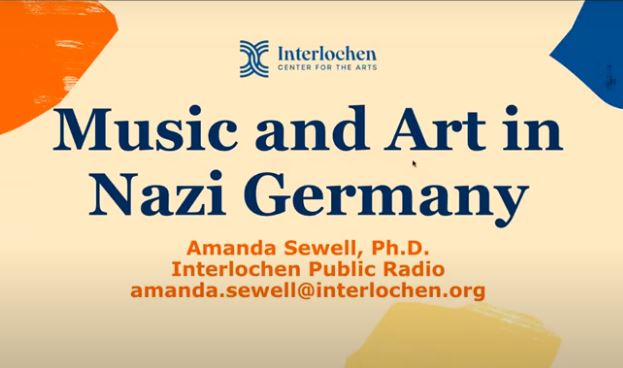 Art & Music Under Nazi Germany