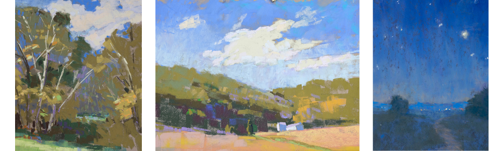 Examples of Carol Strock Wasson Pastel Paintings