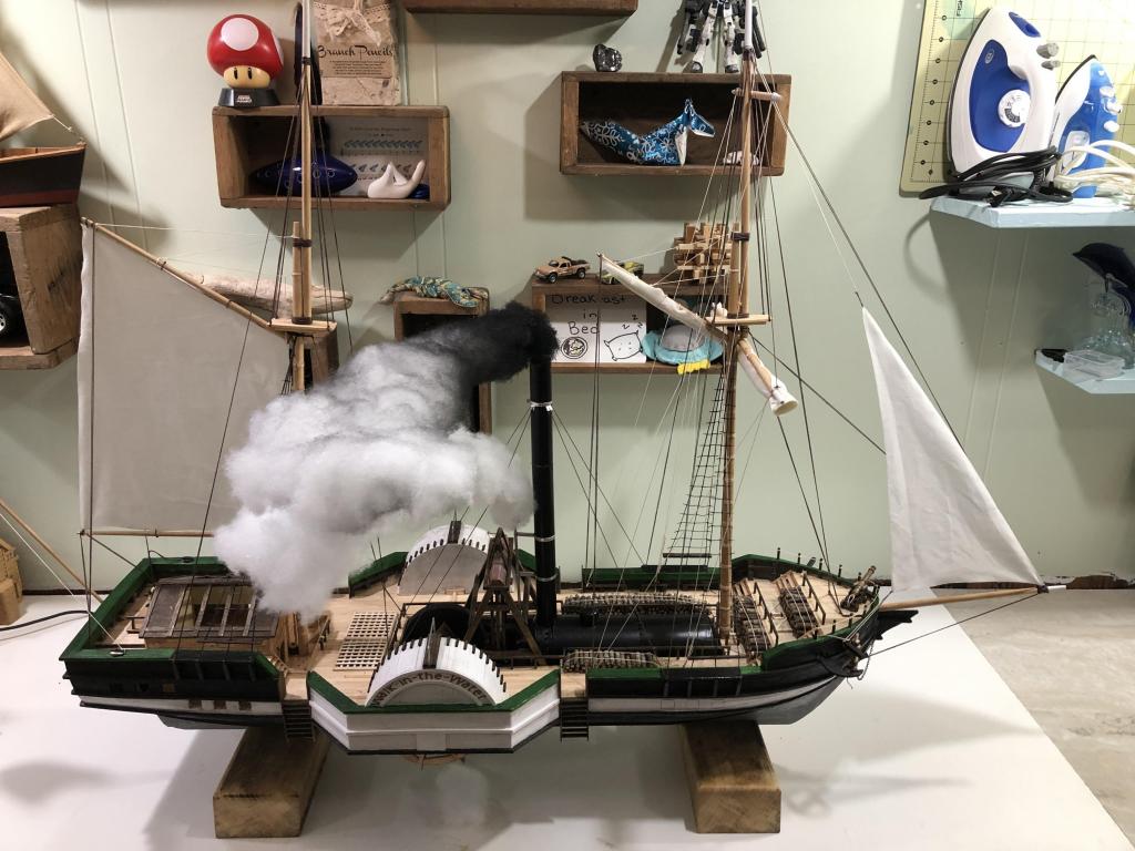 The-walk-in-the-Water was constructed and launched by the Lake Erie Steamboat Companion on May 28, 1818. The ship the first steam powered brig to sail the lower Grate Lakes.