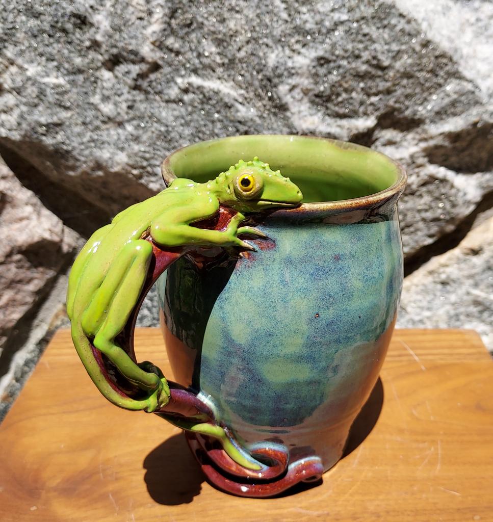 2022.  5.75" Tall, holds 17 oz.