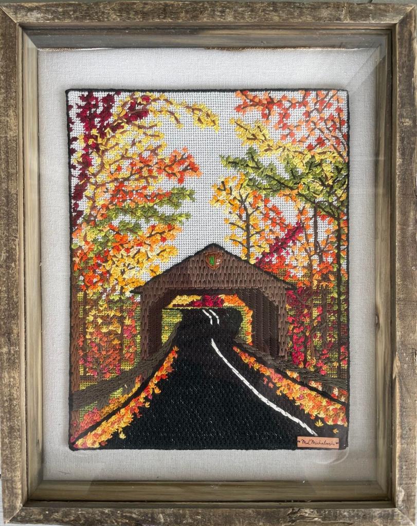 2021, Original Needlepoint, 12x10