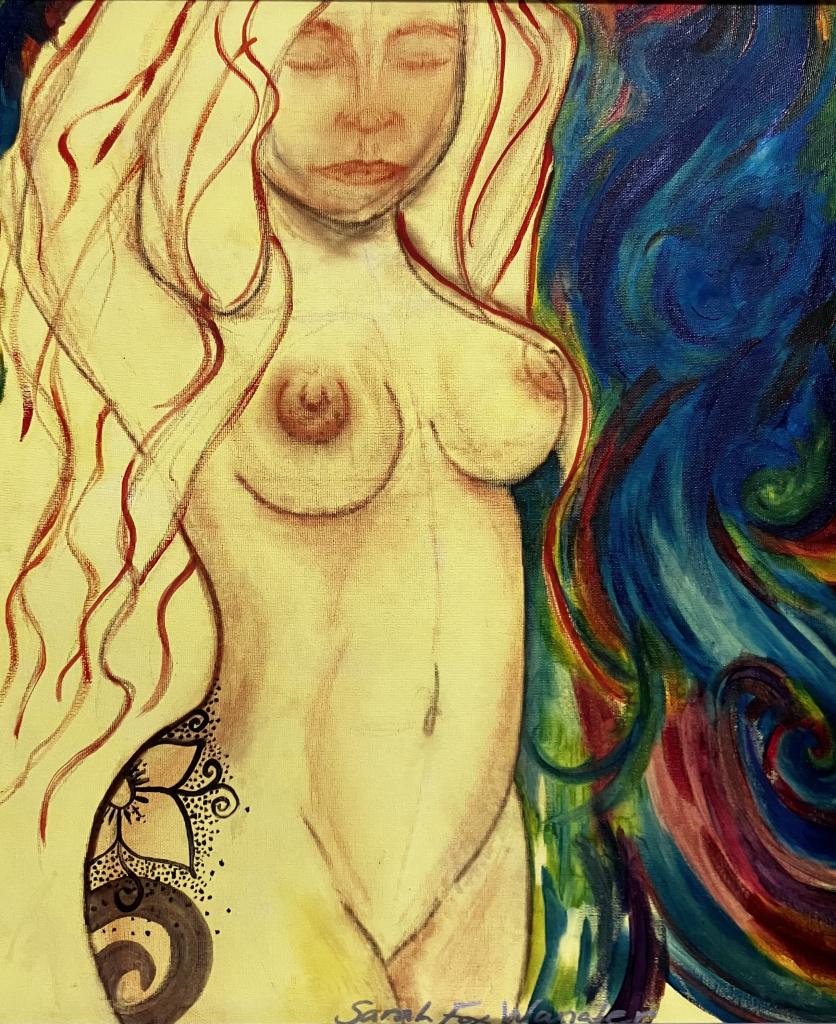 2018, 20” x 24”, Pastel and Oil Paint, Archival Canvas
