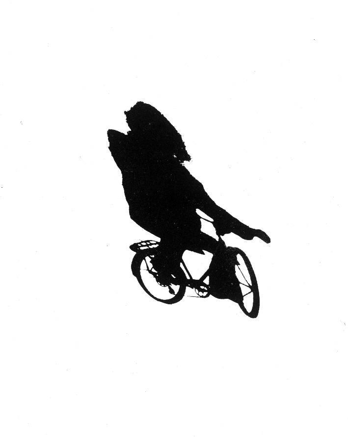 Litho print of a shadow