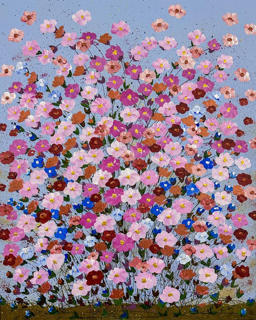 Evidence-based floral painting