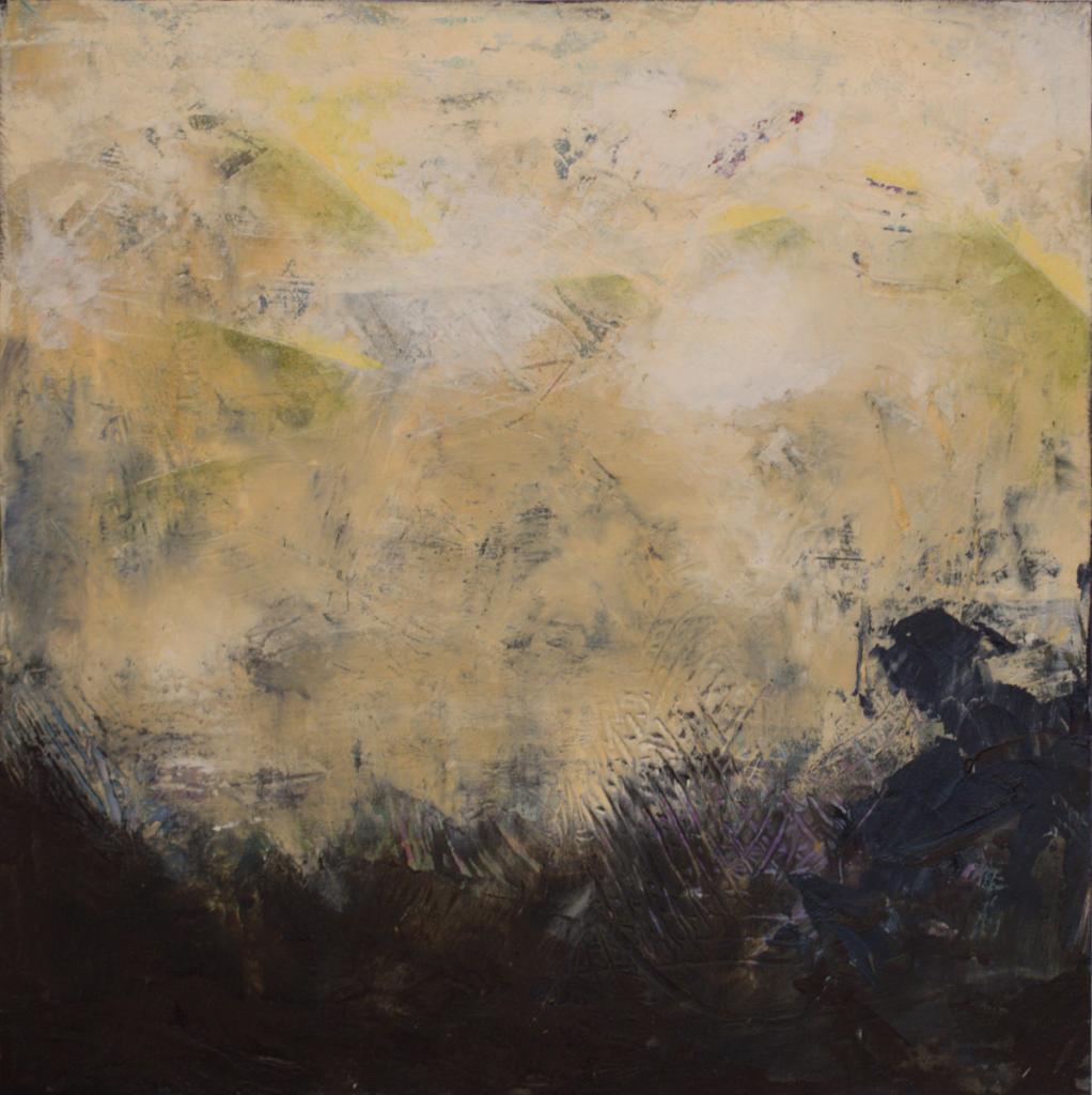 2022, oil and cold wax painting, 12"x12"