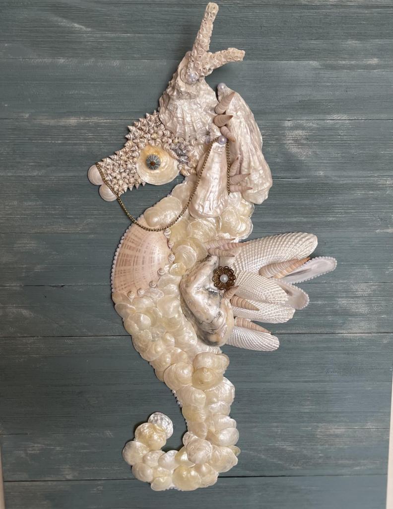 Seahorse – Wall Hanging  20"x16"