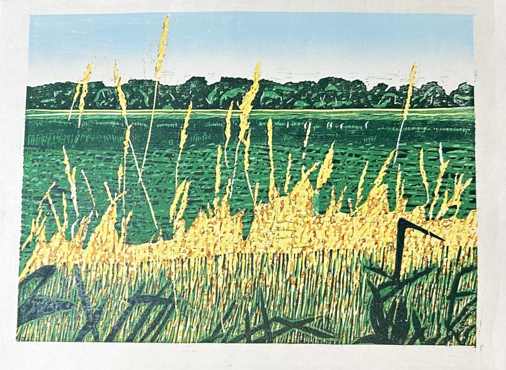 2024, Woodcut, 8 by 11 inches