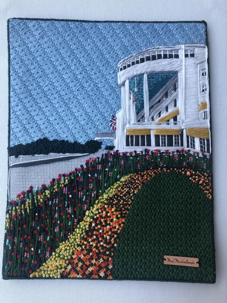 2022, Original Needlepoint, 12x10