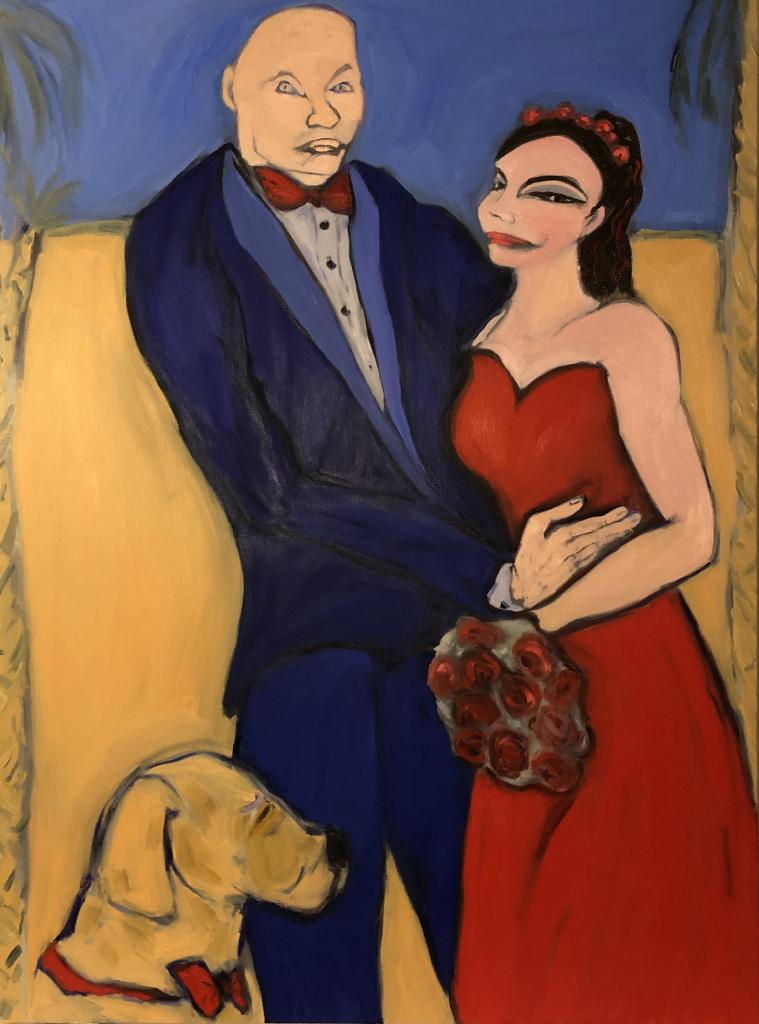 2023, oil on canvas, 48 x 36 inches
