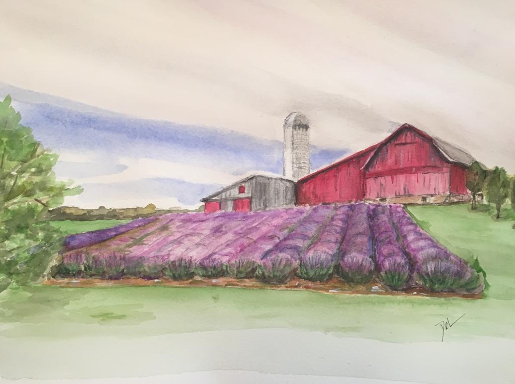 11x15 Watercolor, Commissioned