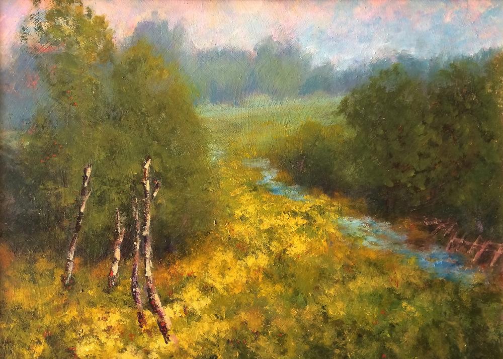 acrylic, Michigan nature, CTAC Petoskey, consignment