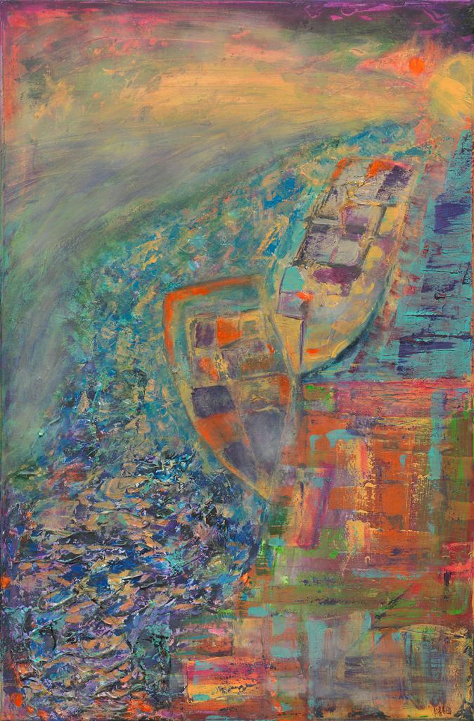 Original 36" x 24" acrylic on wrapped canvas