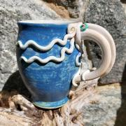 2022. Stoneware Ceramic, 5.5" tall, 18 oz. capacity