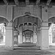 Under the Mitchell Street Bridge, Petoskey