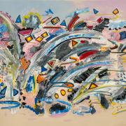 Abstract artwork about smart and sustainable cities