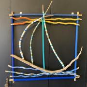 Dart for Art donation 36” x 36”
